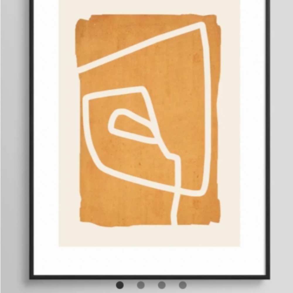 2 framed prints from society6.  Beautiful, unused, did not match my decor.